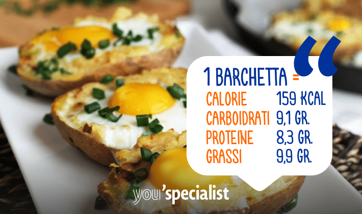 La ricetta delle uova nelle barchette di patate