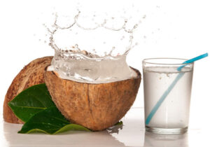 bevande da metà gara, acqua di cocco
