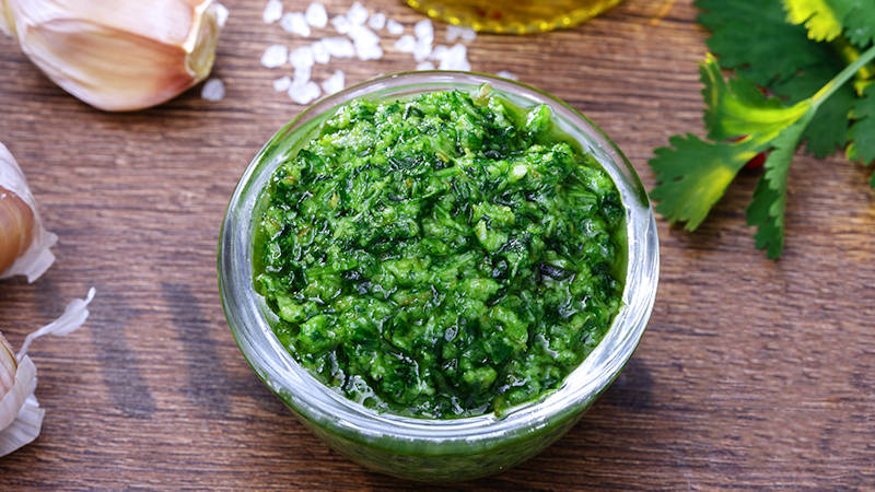 ricetta: pesto di spinaci