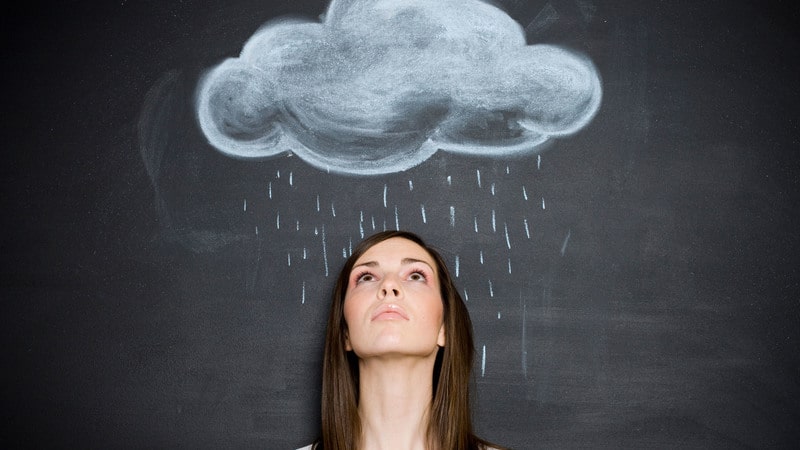 meditazione mindfulness per scacciare i pensieri negativi